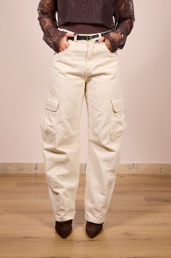 Immagine di PANTALONE TASCONI - Disponibile in BURRO, MARRONE