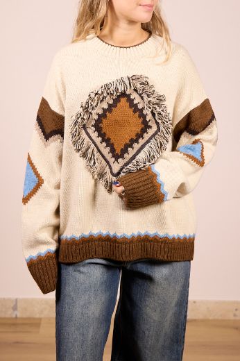 Immagine di MAGLIONE ROMBI