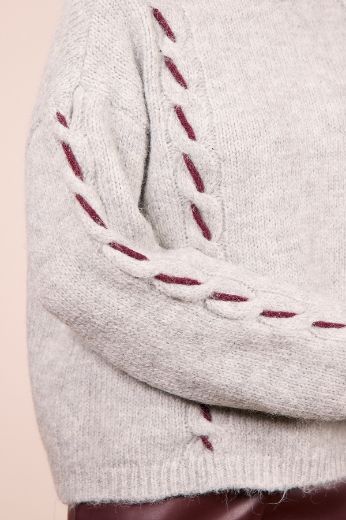 Immagine di PULLOVER LINA TRECCE