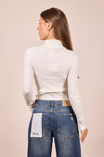 Immagine di MAGLIA COSTINE - Disponibile in NERO, BORDEAUX