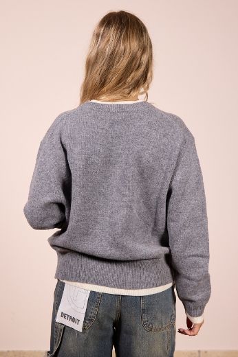 Immagine di MAGLIONE BICOLOR 100% LANA