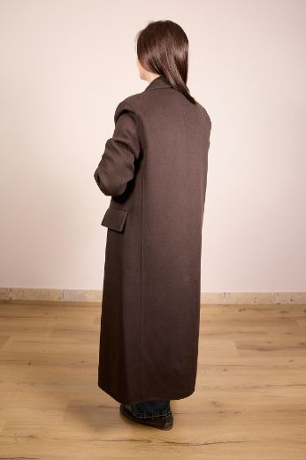 Immagine di CAPPOTTO LUNGO HANDMADE ICON - Disponibile in MARRONE, GRIGIO, TORTORA
