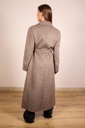 Immagine di CAPPOTTO HANDMADE STRUTTURATO CON CINTURA