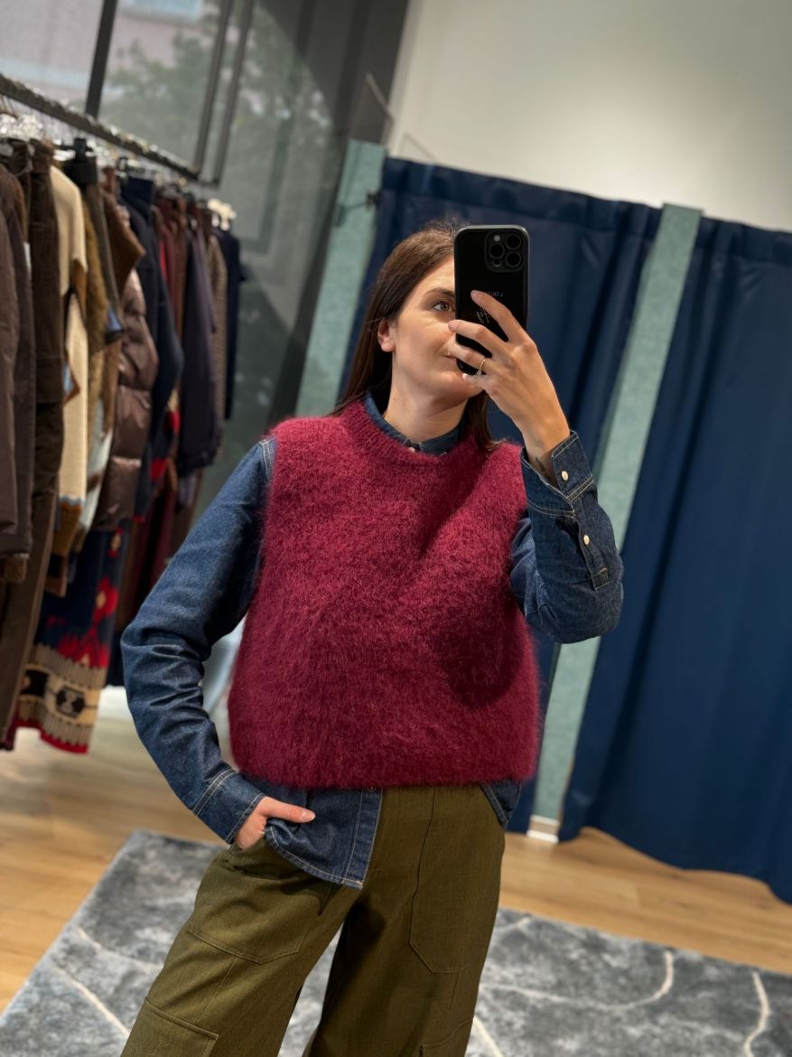 Immagine di GILET MISTO MOHAIR