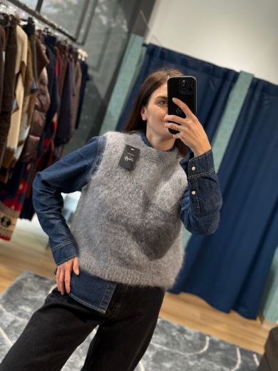 Immagine di GILET MISTO MOHAIR