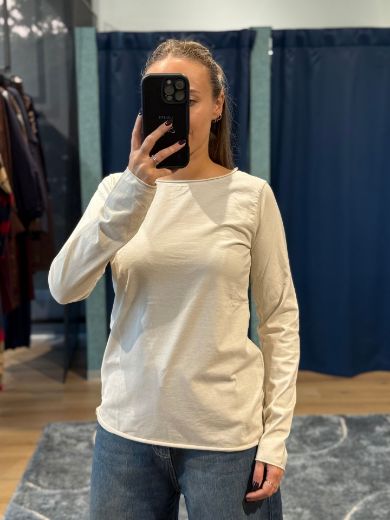 Immagine di MAGLIA MANICA LUNGA SCOLLO BARCHETTA