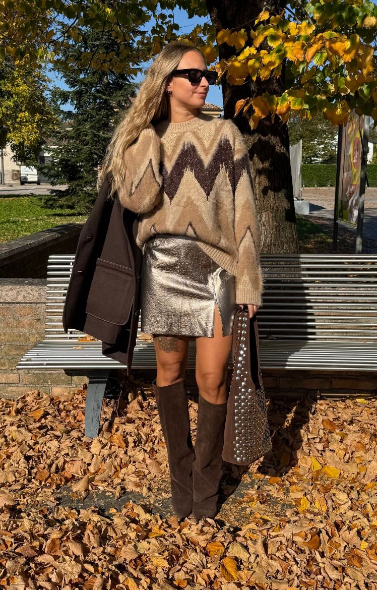 Immagine di MINIGONNA NELLY - Disponibile in BRONZE, NERO