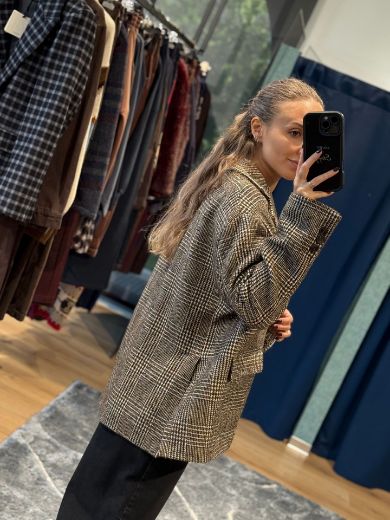 Immagine di GIACCA OVER PIED DE POULE