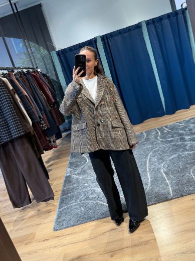 Immagine di GIACCA OVER PIED DE POULE