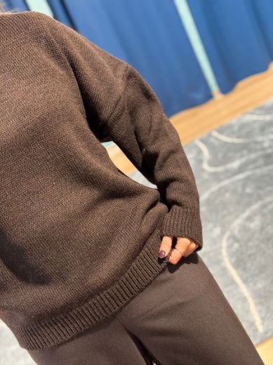 Immagine di MAGLIONE OVER BASIC - Disponibile in MORO, GRIGIO