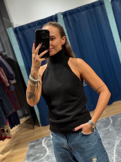 Immagine di GILET LUPETTO TWIN - Disponibile in NERO, MARRONE