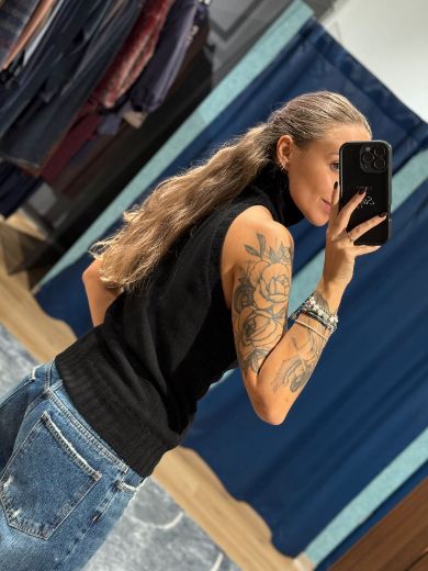 Immagine di GILET LUPETTO TWIN - Disponibile in NERO, MARRONE