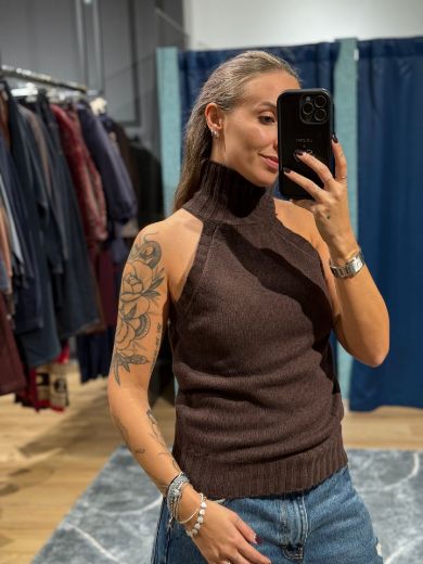 Immagine di GILET LUPETTO TWIN - Disponibile in NERO, MARRONE