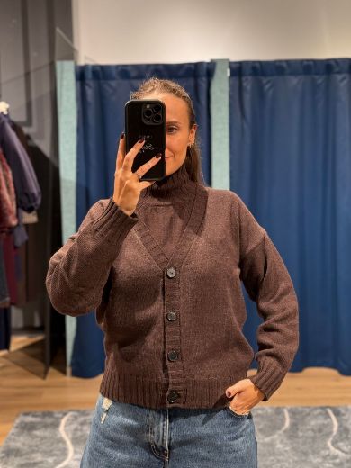 Immagine di CARDIGAN TWIN - Disponibile in NERO, MARRONE