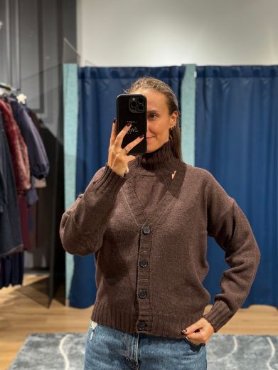 Immagine di CARDIGAN TWIN - Disponibile in NERO, MARRONE