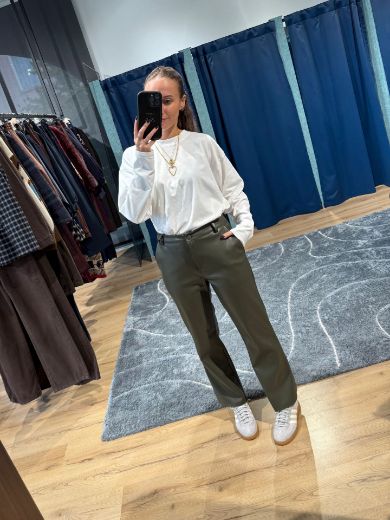 Immagine di PANTALONE TROMBETTA SIMILPELLE