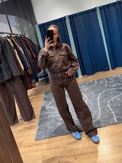 Immagine di JUMPSUIT DENIM BROWN