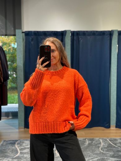 Immagine di MAGLIONE COMFY - Disponibile in VIOLA, VERDE BOTTIGLIA, SENAPE, MARRONE, GRIGIO ANTRACITE, ARANCIONE