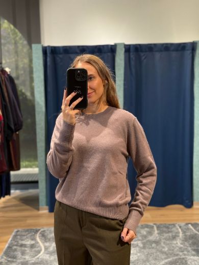 Immagine di MAGLIONE GIROCOLLO PURA LANA - Disponibile in TAUPE, PANNA, NERO, GRIGIO SCURO, GRIGIO CHIARO