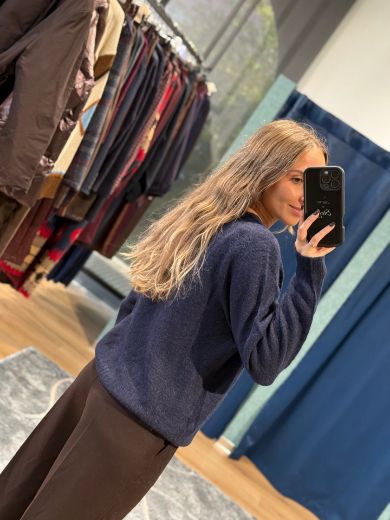 Immagine di MAGLIONE MISTO ALPACA - Disponibile in BIANCO, ROSA, NERO, BORDEAUX, BLU