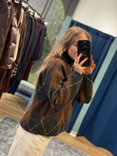 Immagine di MAGLIONE ROMBI