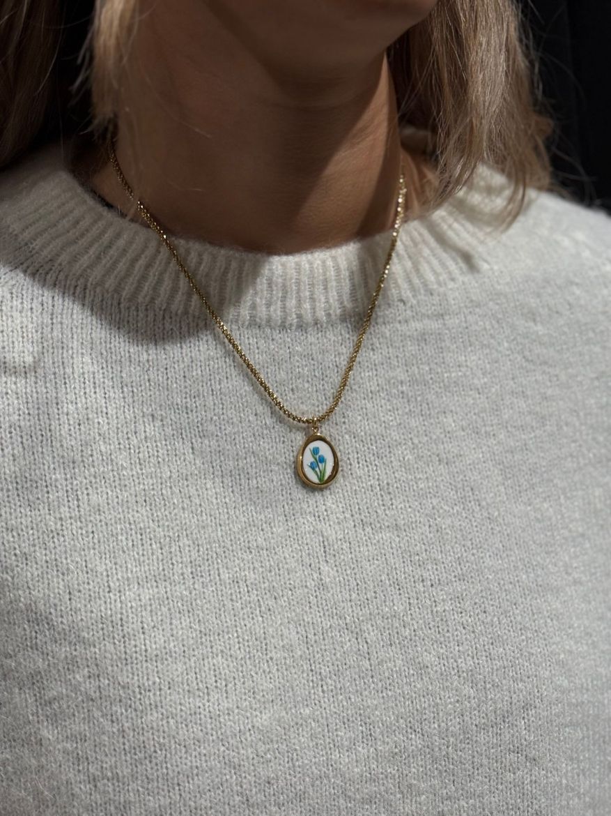 Immagine di COLLANA CHARM TULIP BLUE