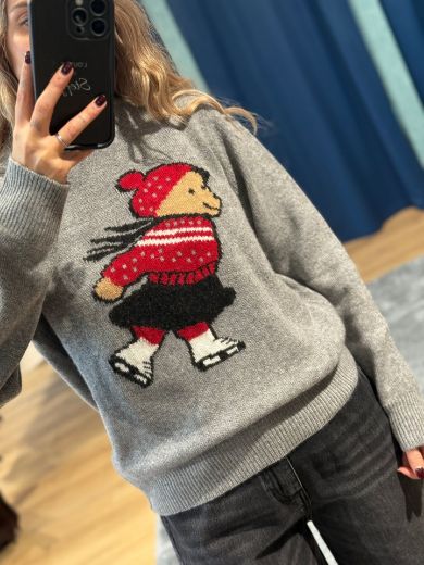 Immagine di MAGLIONE TEDDY PATTINI