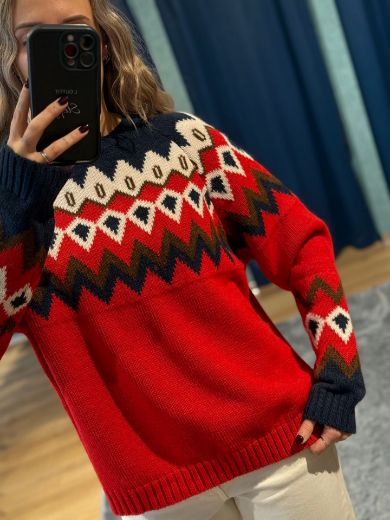 Immagine di MAGLIA JAQUARD NORVEGESE