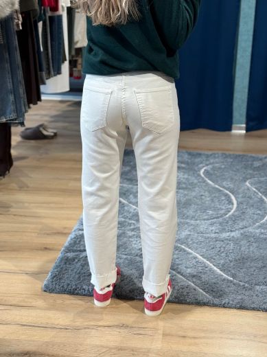 Immagine di JEANS BIANCO TAGLIO VIVO