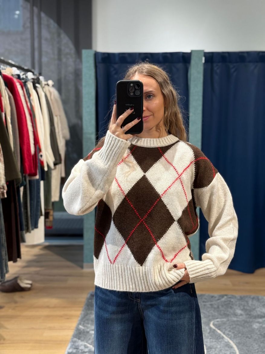 Immagine di MAGLIONE ROMBI