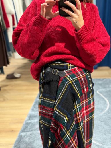 Immagine di GONNA TARTAN SFRANGIATA