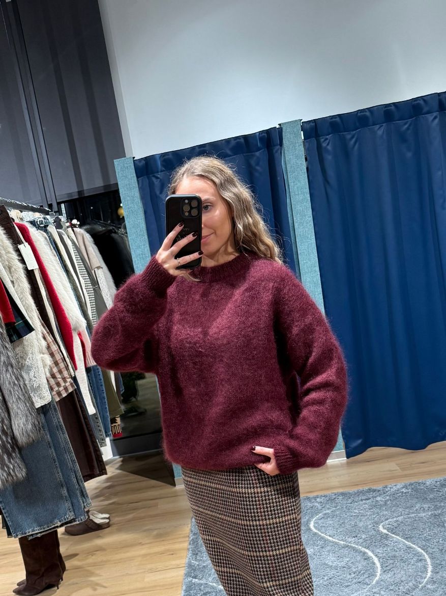 Immagine di MAGLIONE OVERSIZE MOHAIR