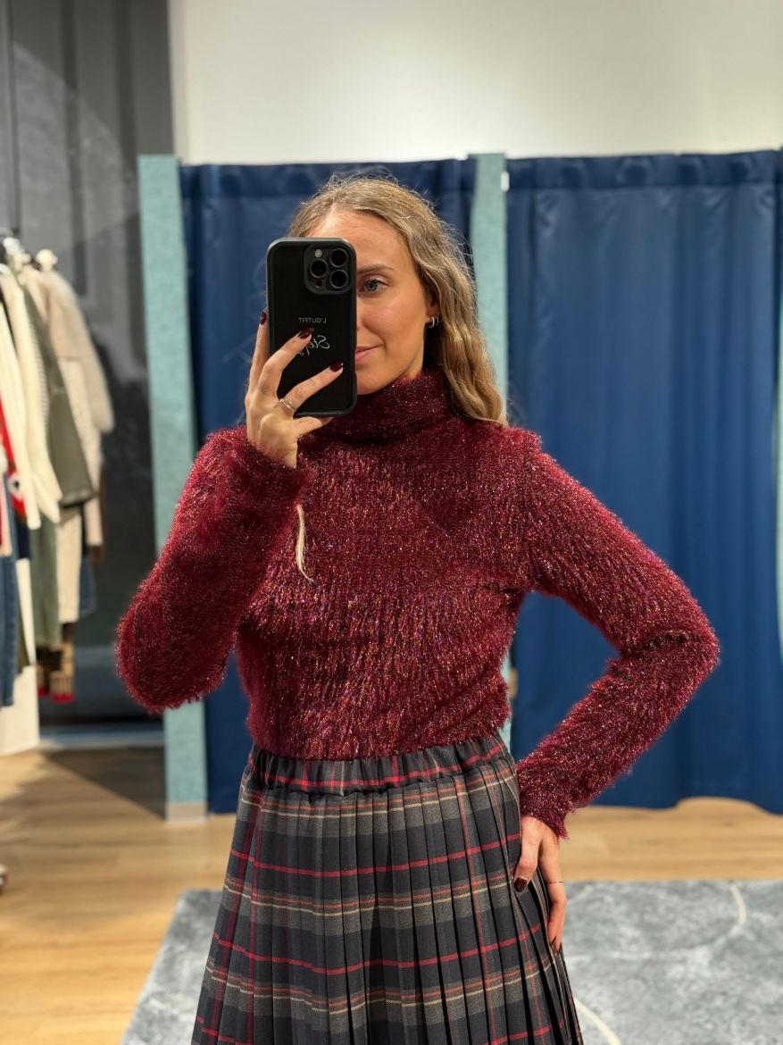 Immagine di MAGLIONE FLUFFY DOLCEVITA