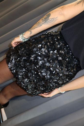 Immagine di MINIGONNA PAILETTES NERO