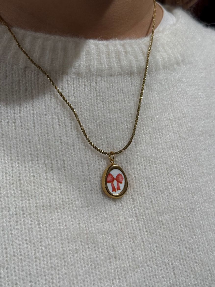 Immagine di COLLANA CHARM FIOCCO