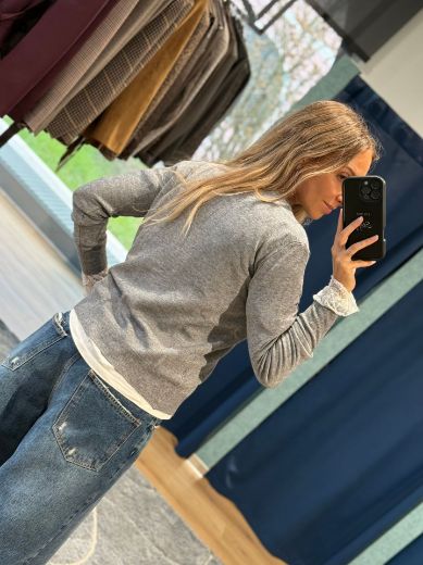 Immagine di CARDIGAN VISCOSA BASIC - Disponibile in NERO, GRIGIO