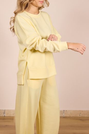 Immagine di TUTA NOEMI - Disponibile in VERDE MILITARE, ROSA, NERO, GIALLO, BURRO, BLU, GRIGIO