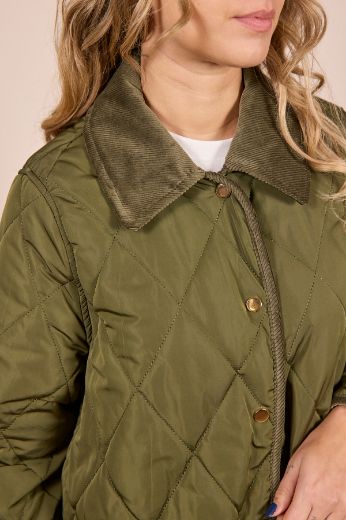 Immagine di PIUMINO ROMBI - Disponibile in VERDE, MARRONE, CORDA