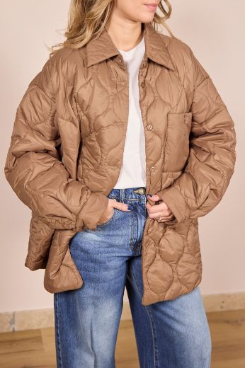 Immagine di TRAPUNTINO OVER - Disponibile in BURRO, MARRONE