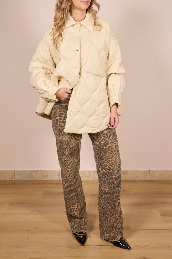 Immagine di TRAPUNTINO OVER - Disponibile in BURRO, MARRONE, NERO, VERDE, ROSA