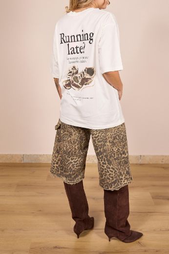 Immagine di T-SHIRT STAMPA SNEAKERS