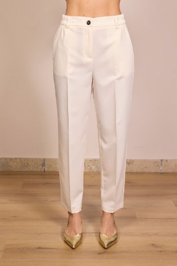Immagine di PANTALONE EVA - Disponibile in NERO, PANNA, GRIGIO, ROSA, OLIO