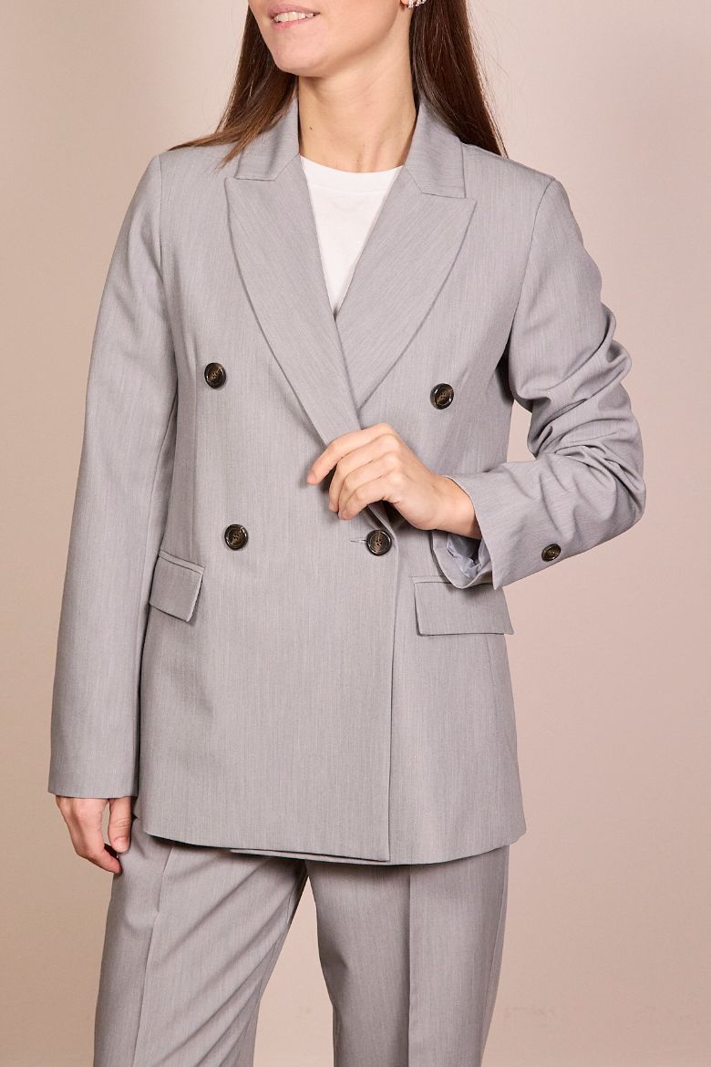 Immagine di BLAZER EVA - Disponibile in GRIGIO, PANNA, OLIO, NERO, ROSA
