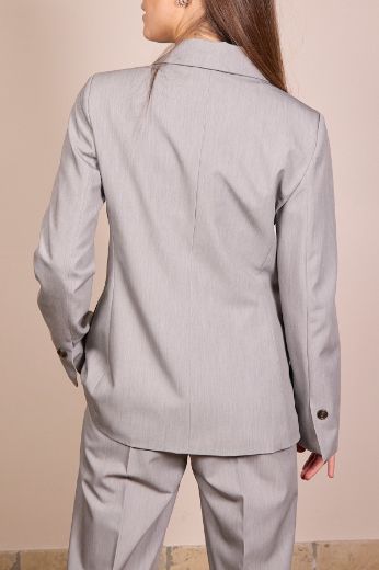 Immagine di BLAZER EVA - Disponibile in GRIGIO, PANNA, OLIO, NERO, ROSA