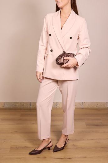 Immagine di BLAZER EVA - Disponibile in GRIGIO, PANNA, OLIO, NERO, ROSA