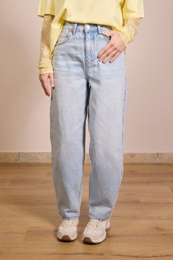 Immagine di JEANS BILLIE - Disponibile in BEIGE, AZZURRO
