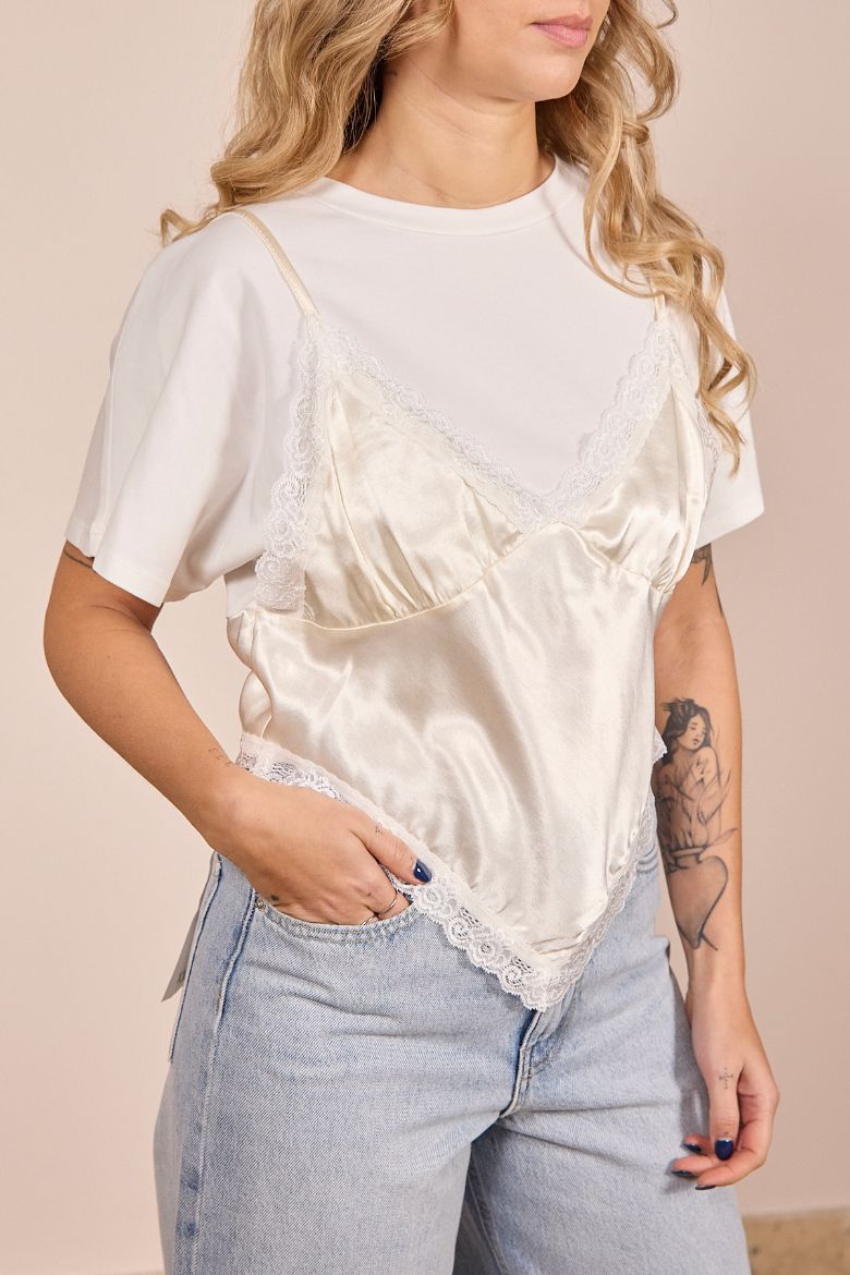 Immagine di TOP SOPHIE - Disponibile in NERO, CREMA