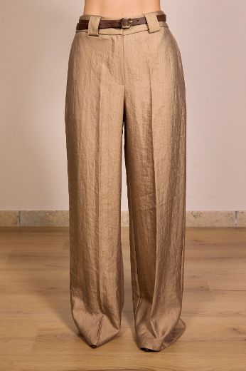 Immagine di PANTALONE MATILDE - Disponibile in TABACCO, VERDE MILITARE