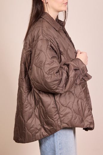 Immagine di TRAPUNTINO OVER - Disponibile in BURRO, MARRONE, NERO, VERDE, ROSA