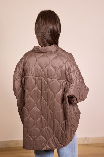 Immagine di TRAPUNTINO OVER - Disponibile in BURRO, MARRONE, NERO, VERDE, ROSA